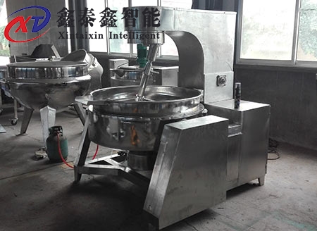 燃气加热搅拌炒锅