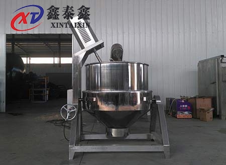 可倾式不锈钢夹层锅